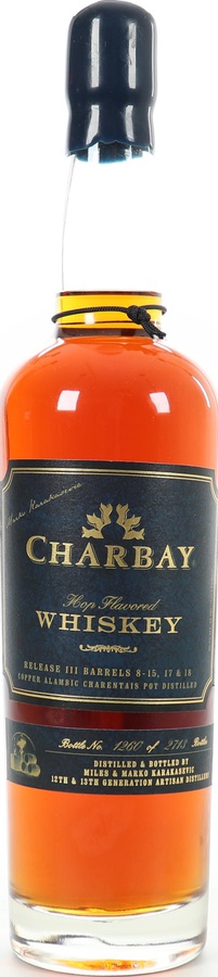 Charbay Hop Flavored Whisky 3rd Release 8-15, 17, 18 66.2% 750ml