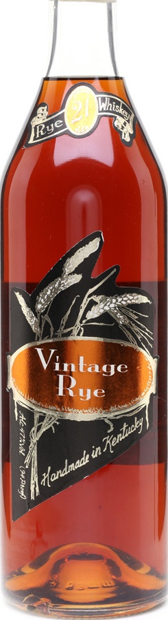 Vintage Rye 21yo Vintage Rye American Oak 47% 750ml
