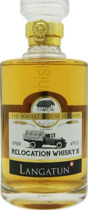 Langatun 2008 Relocation Whisky II The Whisky House Edition Bourbon Cask 49.12% 500ml