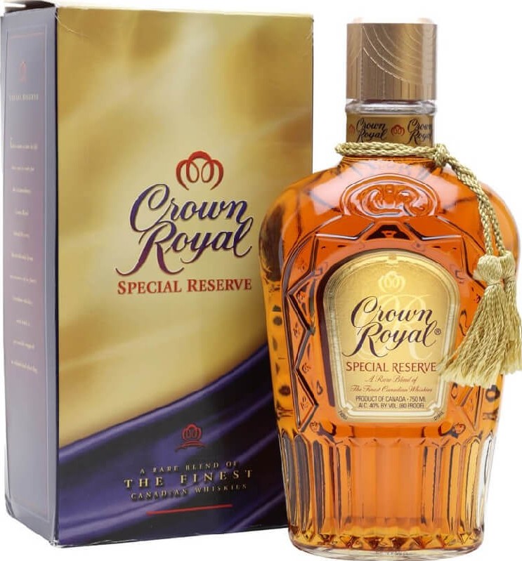 Crown Royal Special Reserve A Rare Blend of The Finest Canadian Whiskies 40% 750ml