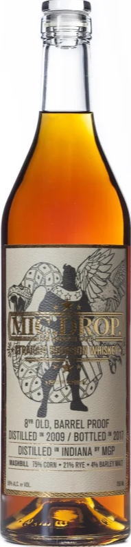 Mic.Drop. 2009 Straight Bourbon Whisky Charred New Oak 56% 750ml
