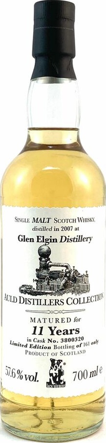 Glen Elgin 2007 JW Auld Distillers Collection #3800320 57.6% 700ml