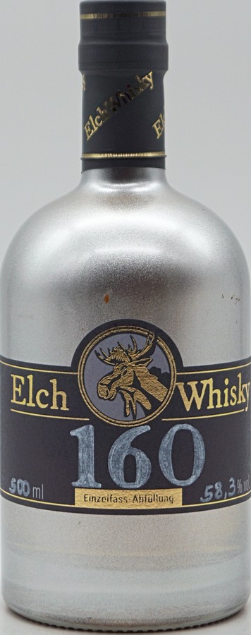 Elch Whisky 160 Einzelfass-Abfullung ex-Bourbon Los 20/17 58.3% 500ml