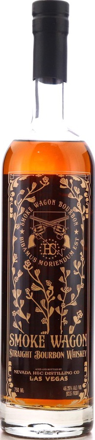 Smoke Wagon Straight Bourbon Whisky 46.25% 750ml