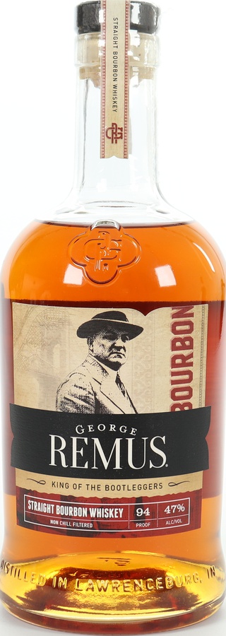 George Remus Straight Bourbon Whisky 47% 750ml