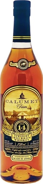 Calumet Farm 2006 Kentucky Straight Bourbon Whisky 48.1% 750ml
