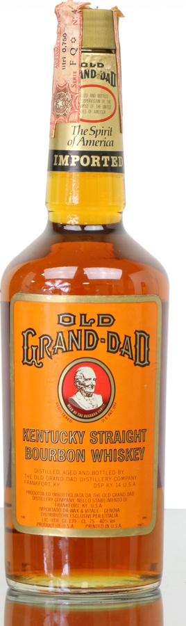 Old Grand-Dad Kentucky Straight Bourbon Whisky 40% 750ml