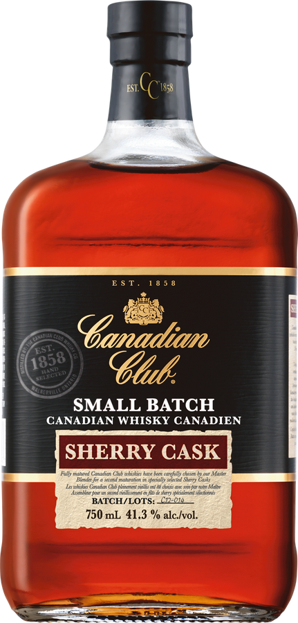 Canadian Club 8yo Sherry Cask Batch C12-225 41.3% 750ml