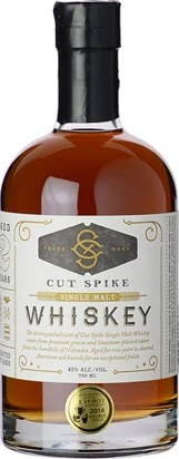 Cut Spike 2yo Single Malt Whisky American Oak Barrels 43% 750ml