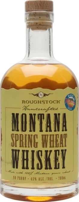 RoughStock Montana Spring Wheat Whisky American White Oak Barrels 45% 750ml