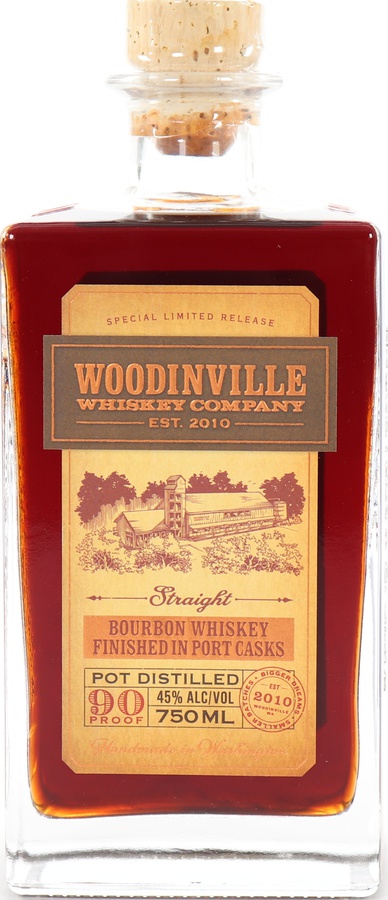 Woodinville 2013 Port Finished Bourbon 45% 750ml