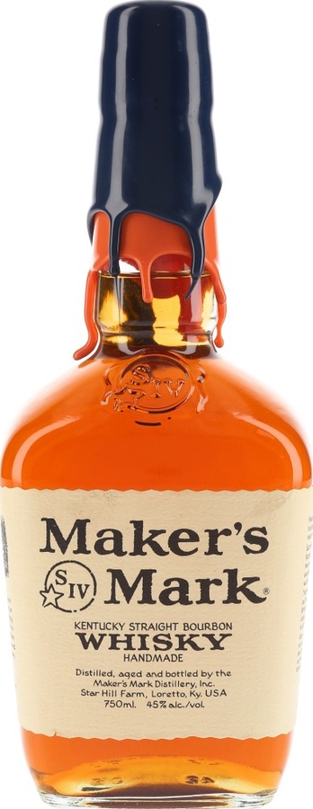 Maker's Mark Orange Blue Wax Houston Astros Houston Astros World Series Victory American Oak Barrels 45% 750ml