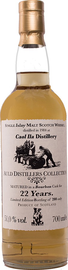 Caol Ila 1984 JW Auld Distillers Collection Bourbon Cask 51% 700ml
