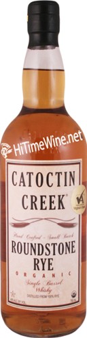 Catoctin Creek Roundstone Rye Organic New White Oak Barrel 40% 750ml