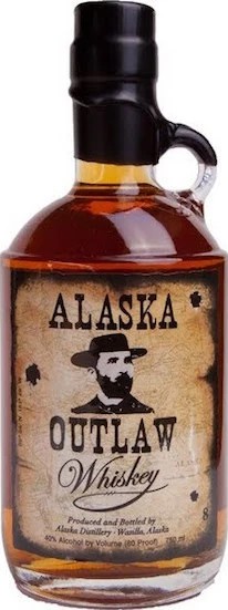 Alaska Outlaw Whisky Charred American Oak Barrels 40% 750ml
