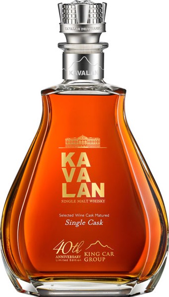 Kavalan Selected Wine Cask Matured Single Cask LF121122067A King Car Group 40th Anniversary 56.3% 1500ml