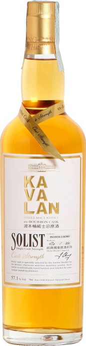Kavalan Solist ex-Bourbon Cask B080616080 57.1% 700ml
