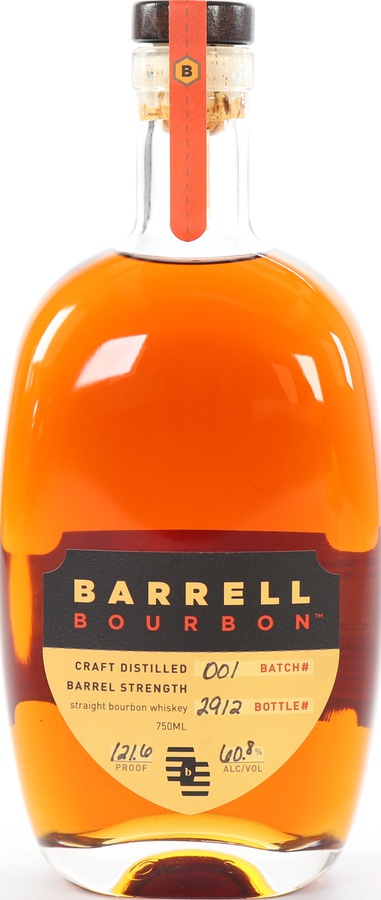 Barrell Bourbon 5yo Charred White Oak Barrels Batch 001 60.8% 750ml