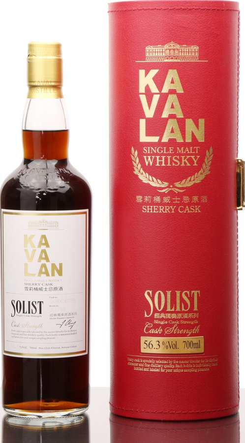 Kavalan Solist Sherry Cask S090610018A 56.3% 700ml