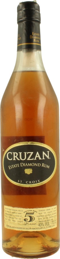 Cruzan Estate Diamond Rum 5yo 40% 700ml
