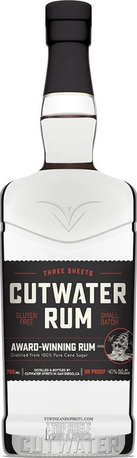 Cutwater Spirits Three Sheets Small Batch 40% 750ml