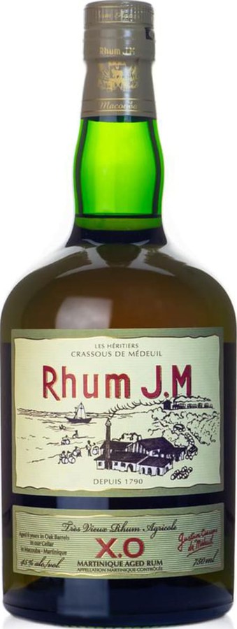 Rhum J.M XO Tres Vieux Agricole 45% 750ml