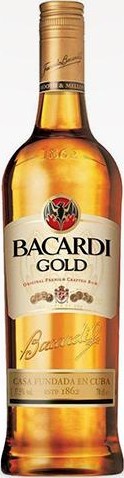 Bacardi Gold 40% 750ml