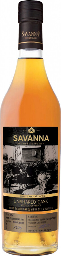 Savanna Unshared Cask 6yo 55.9% 500ml