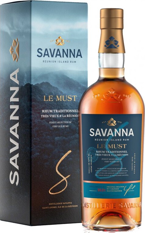 Savanna Le Must Traditionnel Vieux de la Reunion Batch No.1 45% 700ml