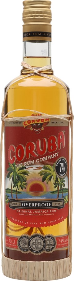 Coruba Overproof Original Jamaica 74% 700ml
