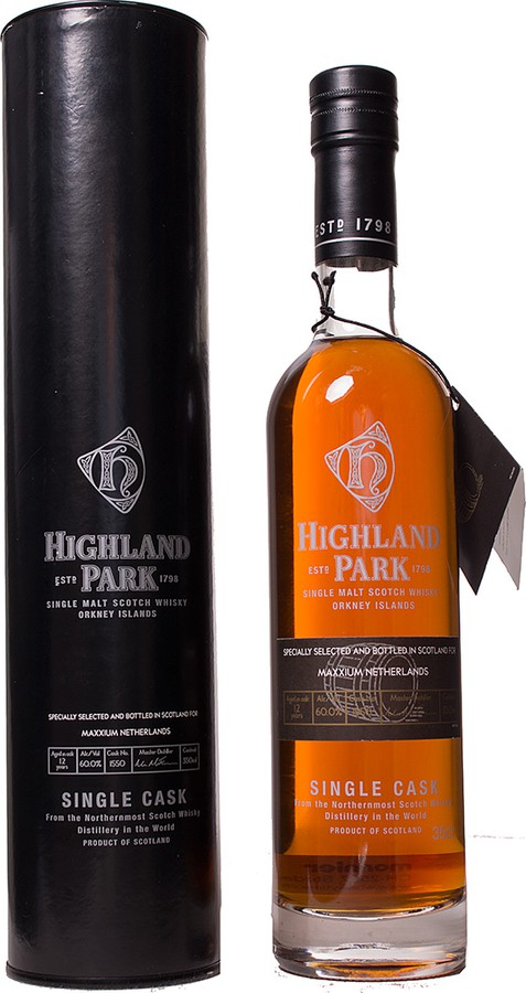 Highland Park 12yo Oak #1550 Maxxium Netherlands 60% 350ml