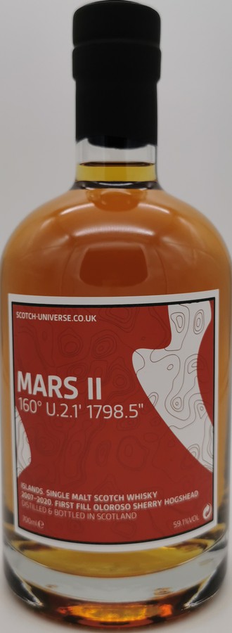 Scotch Universe Mars II 160 U.2.1 1798.5 59.1% 700ml