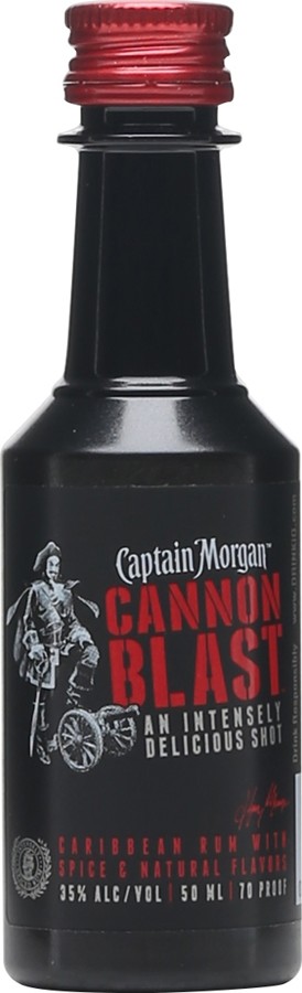Captain Morgan Cannon Blast Miniature 35% 50ml