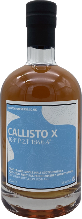 Scotch Universe Callisto X 163 P.2.1 1846.4 First Fill PX Sherry Barrel 55.4% 700ml