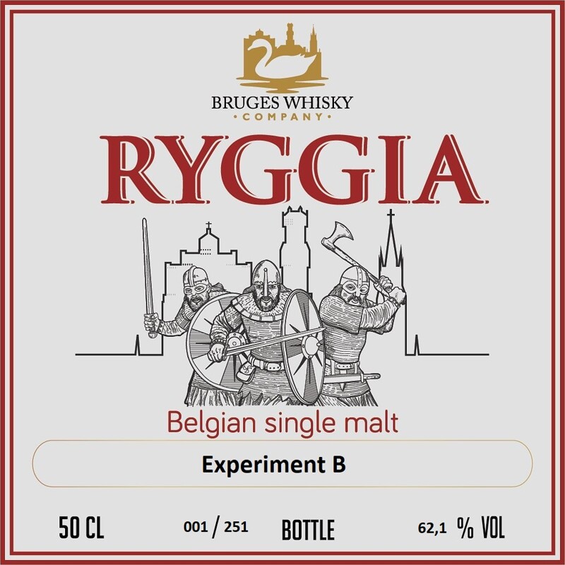 Bruges Whisky Company Ryggia Experiment B Cask Strength #14 62.1% 500ml