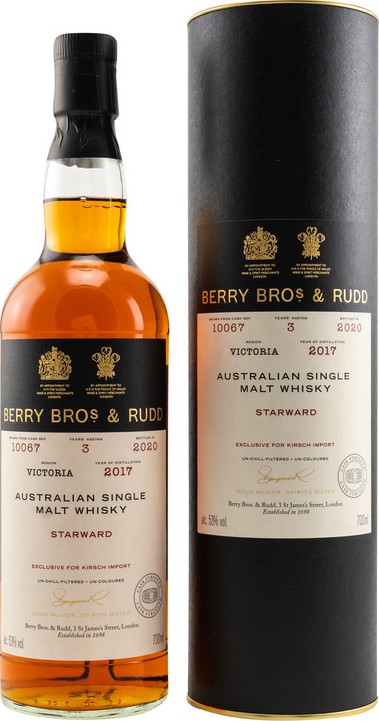 Starward 2017 BR #10067 Kirsch Whisky 53% 700ml