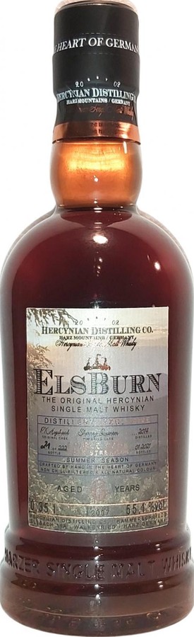 ElsBurn 2014 4 Seasons Distillery Exclusive Sherry Quarter Cask 55.1% 350ml