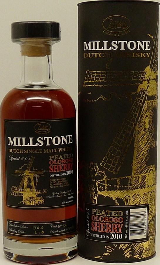 Millstone 2010 Peated Oloroso Sherry Special #15 46% 700ml