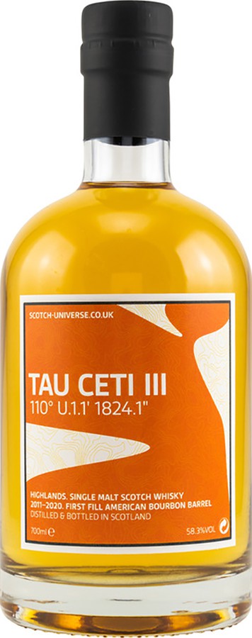 Scotch Universe Tau Ceti III 110 U.1.1 1824.1 58.3% 700ml