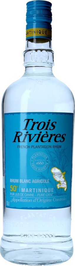 Trois Rivieres Rhum Blanc Agricole 50% 1000ml