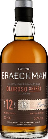 Braeckman Distillers 2008 Oloroso Sherry Cask Finish #281 50% 500ml