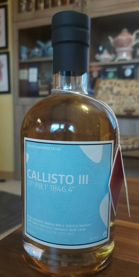 Scotch Universe Callisto III P.8.1 1846.4 First Fill Jamaika Rum Cask 77% 700ml