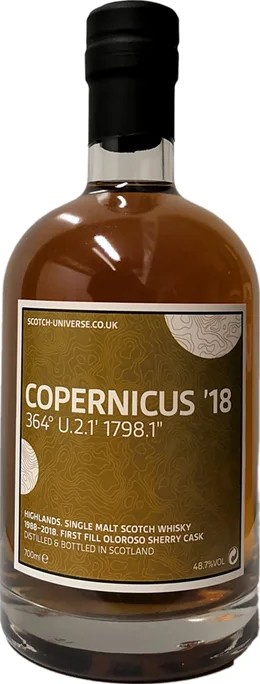 Scotch Universe Copernicus 18 364 U.2.1 1798.1 48.7% 700ml