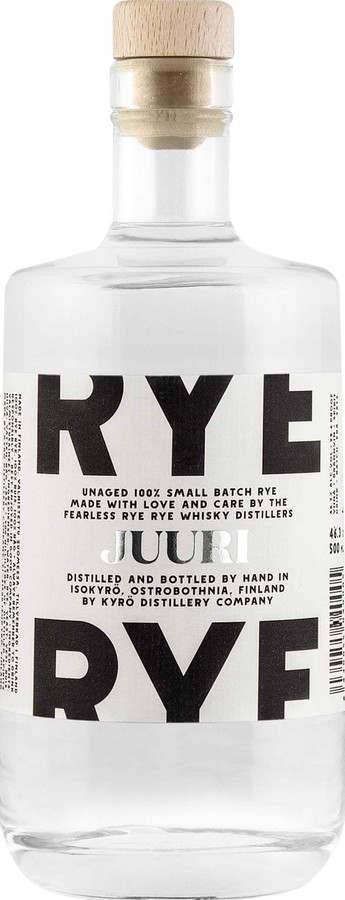 Kyro Juuri Unaged 100% Small Batch Rye 46.3% 500ml