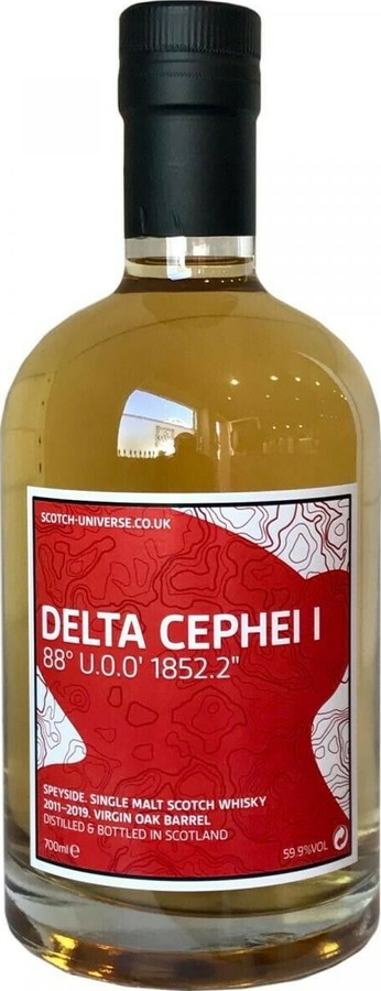 Scotch Universe Delta Cephei I U.0 1852.2 Virgin Oak Barrel 88% 700ml