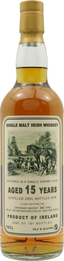 Single Malt Irish Whisky 2001 Sb 15yo Sherry Cask 50.2% 700ml