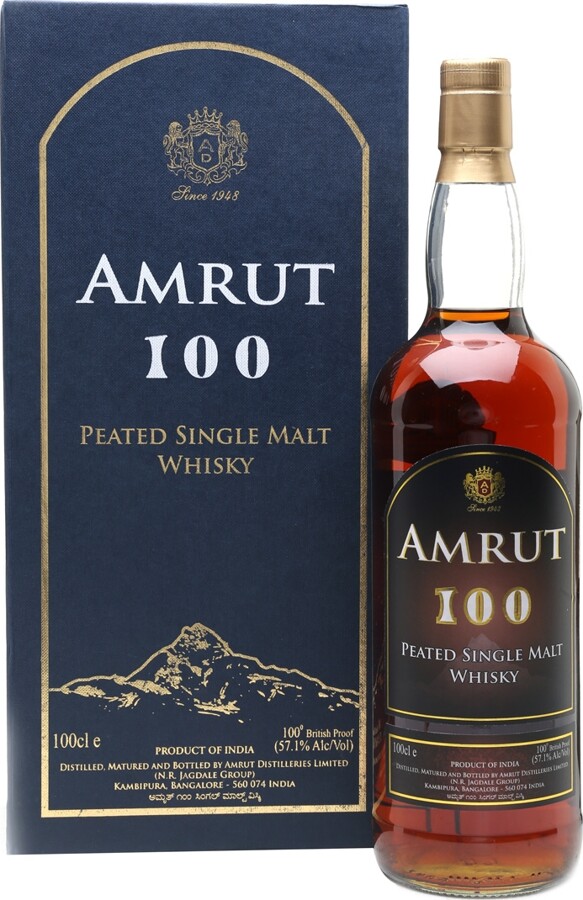 Amrut 100 #939 Norsk Whiskyforbund 57.1% 1000ml
