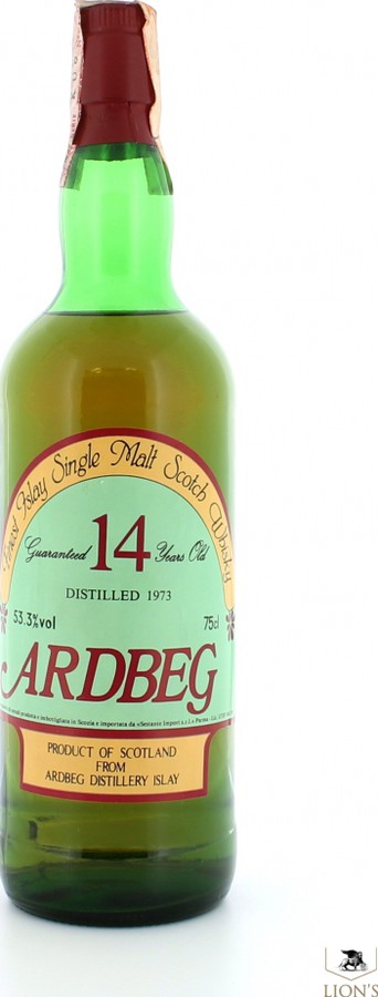 Ardbeg 1973 Ses 53.3% 750ml