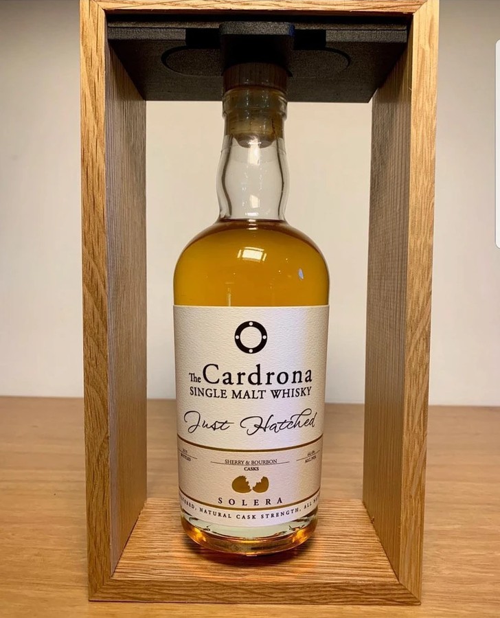 The Cardrona Solera Just Hatched Sherry and Bourbon Casks 64.4% 375ml
