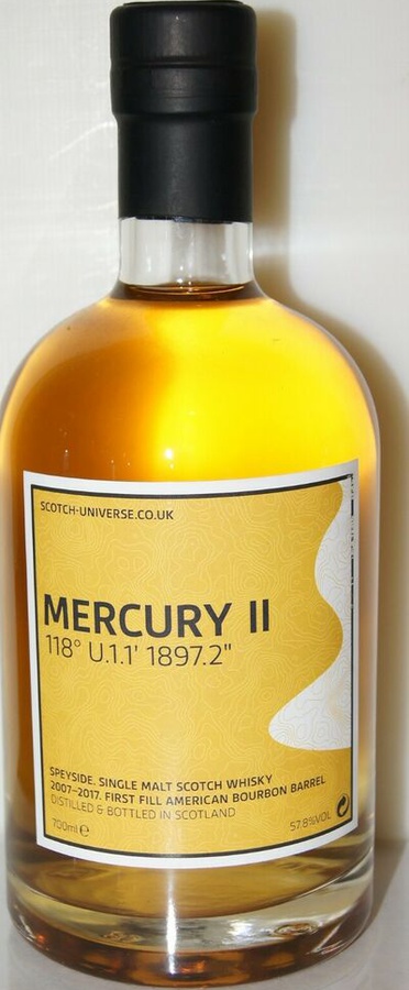 Scotch Universe Mercury II 118 U.1.1 1897.2 57.8% 700ml